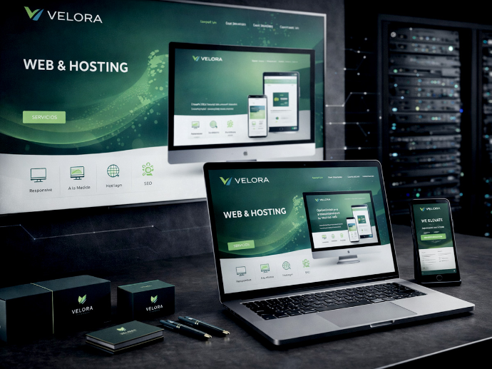 “Diseño y desarrollo web profesional para empresas y marcas premium.”